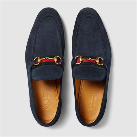 blue suede gucci loafers men's|blue gucci loafers women's.